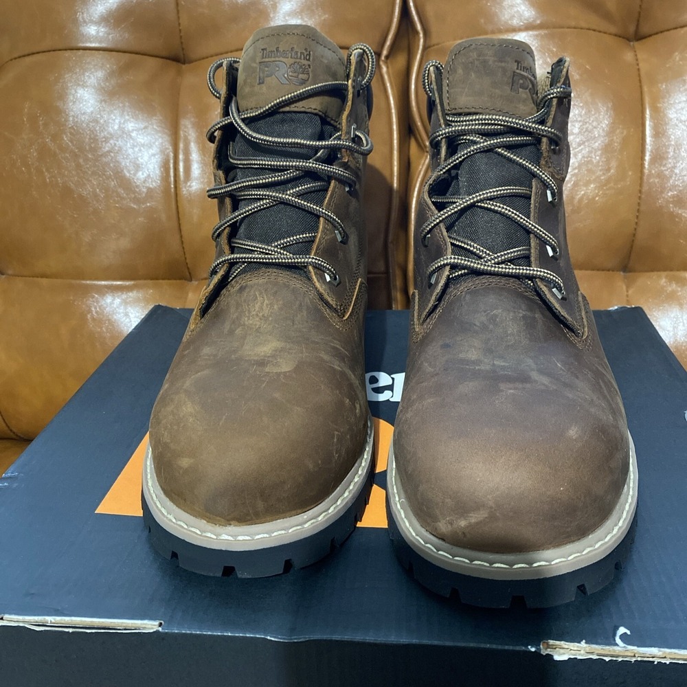 Timberland Pro Gritstone 6" Steel Toe Work Boot Mens Size 8